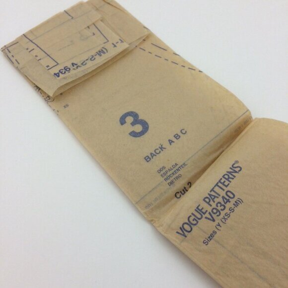 Very Easy Vogue Pattern 9340 Misses Hooded Coat Cut Sz 4 6 8 10 12 14 Xs Sm Med - Picture 8 of 12